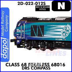 Class 68 Fearless 68016 DRS Compass DCC&Sound N 1148 Dapol 2D-022-012S