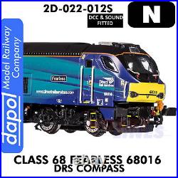 Class 68 Fearless 68016 DRS Compass DCC&Sound N 1148 Dapol 2D-022-012S