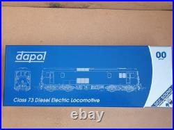 DAPOL OLIV003 Class 73 CHARLOTTE GBRf DCC SOUND Fitted Loco Train Boxed 00 Gauge