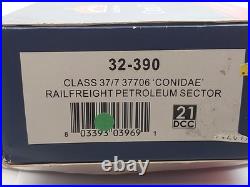 DCC FITTED Bachmann 32-390 Class 37/7 37706'Conidae' Railfreight Petroleum