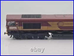 DCC FITTED Bachmann 32-725W Class 66 66062 in Euro Cargo Rail (EWS) Red & Yellow