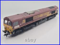 DCC FITTED Bachmann 32-725W Class 66 66062 in Euro Cargo Rail (EWS) Red & Yellow
