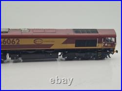 DCC FITTED Bachmann 32-725W Class 66 66062 in Euro Cargo Rail (EWS) Red & Yellow