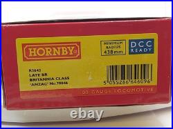 DCC FITTED Hornby R3543 OO Gauge Late BR Britannia Class'Anzac' 70046 Excellent