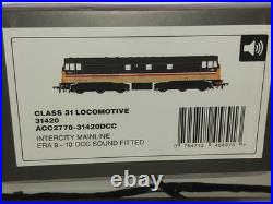 DCC SOUND Accurascale ACC-2770 Class 31 31420 BR InterCity Mainline IMMACULATE
