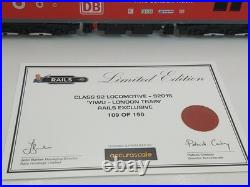 DCC SOUND Accurascale ACC2203-92015DCC Class 92 DB Cargo Red Ltd Edition BNIB