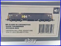 DCC SOUND Accurascale ACC2240-DCC Class 50 50008'Thunderer' Hanson+Hall MINT