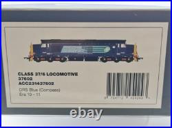 DCC SOUND Accurascale ACC231437602 Class 37/6 37602 DRS Blue with Compass logos