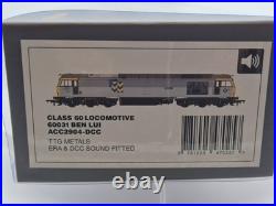 DCC SOUND Accurascale ACC2904-DCC Class 60 60031 Ben Lui TTG Triple Grey Metals