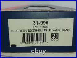 DCC SOUND Bachmann 31-996 Class D/16 LMS 10000 BR Brunswick Green EXCELLENT