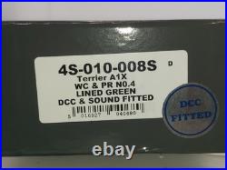 DCC SOUND Dapol 4S-010-008S Class A1 Terrier 0-6-0T WC&PR No4 Lined Green BNIB