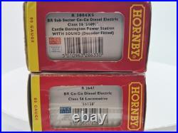 DCC SOUND Hornby Class 56 Double Header Pair R3084 & R2647 READ ADVERT IN FULL