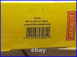 DCC SOUND Hornby R3282 Class 42 Warship D853 Thruster in BR Maroon OO Gauge