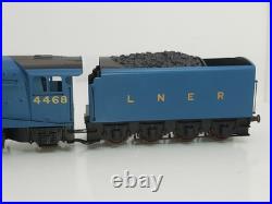 DCC SOUND Hornby R3395TTS Class A4 4-6-2 4468 Mallard LNER Garter Blue BNIB