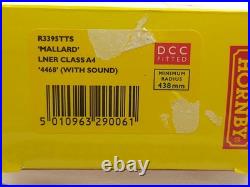 DCC SOUND Hornby R3395TTS LNER Class A4 Mallard Locomotive OO Gauge Boxed