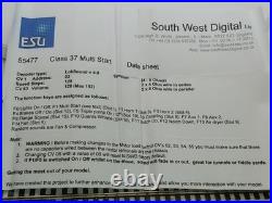 DCC SOUND ViTrains V2022 Class 37/4 37421 Strombidae in Railfreight Petroleum