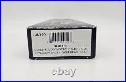 DCC Sound BACHMANN OO Gauge 32-801DS Class 47'D1746' BR Two-Tone Green