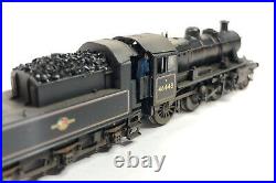 DCC Sound Graham Farish Class Ivatt 2MT 46443 BR Black Late Crest TMC Weathered