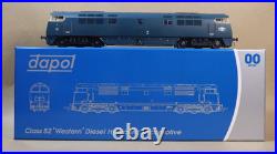 Dapol 4D-003-020S Class 52 Western Trooper D1033 BR Blue DCC Sound Fitted