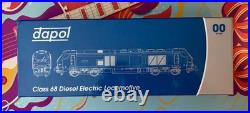 Dapol 4D-022-002 OO Gauge Class 68 68005 Defiant DRS DCC Sound Zimo Excellent