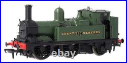 Dapol 4S-517-004S OO Gauge 0-4-2 517 Class Great Western Green 523 (DCC-Sound)