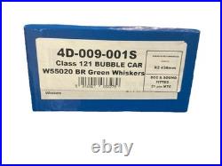 Dapol 4d-009-001s Class 121 Bubble Car W55020 Br Green Whiskers DCC Sound New