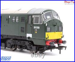 Dapol Class 22 D6356 BR Green SYP Boxes (DCC-Sound) DA4D-012-012SOO Gauge