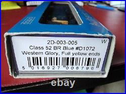 Dapol N Gauge 2D-003-005 Class 52 Western Glory D1072 BR Blue FYE DCC FITTED
