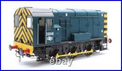 Dapol'o' Gauge 7d-008-010 Br Blue Class 08 Shunter #d3316 Loco DCC Sound