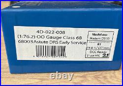 Dapol'oo' Gauge 4d-022-008 Class 68 Astute Drs Diesel Loco 68003 Boxed -rare