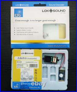 ESU, 21 Pin LokSound V5, Sound Decoder & HiFi Speaker With Custom Diesel Sound