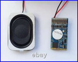 ESU LokSound V5, 21 Pin DCC Sound Decoder & Pro Speaker Custom Diesel Sound
