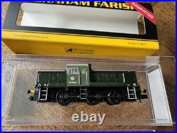 Farish 372-950ASF BR Green Wasp Stripes Class 14 D9522 With Sound DCC