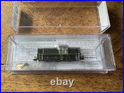 Farish 372-950ASF BR Green Wasp Stripes Class 14 D9522 With Sound DCC