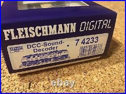Fleischmann 7 4233 Ho Scale Diesel Locomotive Class 218 DCC SOUND Tested Boxed