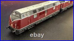 Fleischmann 725071 N Gauge Double Headed DB German Class 221 DCC Sound Fitted
