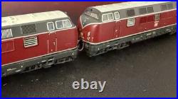 Fleischmann 725071 N Gauge Double Headed DB German Class 221 DCC Sound Fitted