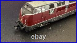 Fleischmann 725071 N Gauge Double Headed DB German Class 221 DCC Sound Fitted