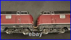 Fleischmann 725071 N Gauge Double Headed DB German Class 221 DCC Sound Fitted