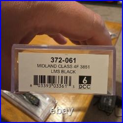 GF (372-061) Class 4F 0-6-0'3851' in LMS Black DCC SOUND Firebox flicker