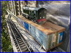 Gauge 1 RJH 10mm Brass Class 20 Diesel Locomotive DCC SOUND BR Green D8127 Boxed