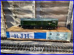 Gauge 1 RJH 10mm Brass Class 20 Diesel Locomotive DCC SOUND BR Green D8127 Boxed