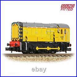 Graham Farish 371-011SF Class 08 08417 Network Rail Yellow DCC Sound Fitted