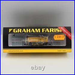 Graham Farish 371-011SF Class 08 417 Network Rail Yellow (DCC-Sound)