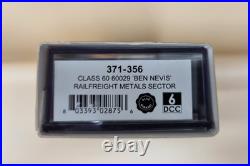 Graham Farish 371-356 Class 60 60029 Ben Nevis BR Grey Metal Sector DCC Fitted