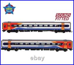Graham Farish 371-855SF Class 158 2-Car DMU 158773 East Midlands DCC SOUND