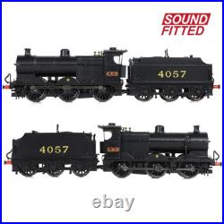 Graham Farish 372-063SF N Gauge LMS Black 3835 4F Class 4057 DCC SOUND