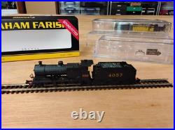 Graham Farish 372-063SF N Gauge LMS Black 3835 4F Class 4057 DCC SOUND fitted