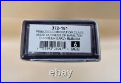Graham Farish 372-181 Princess Coronation 46229 Duchess of Hamilton DCC Fitted