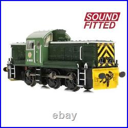 Graham Farish 372-950ASF N Gauge Class 14 D9522 BR Green Wasp Stripes DCC Sound